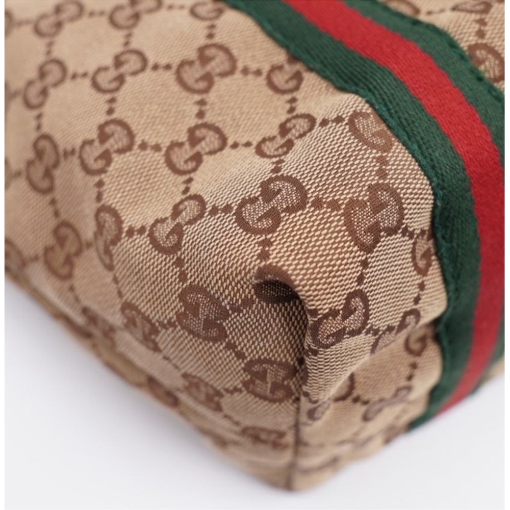 Authentic Gucci Sherry line Small tote with horsebit Interior with GUCCI - Picture 11 of 16